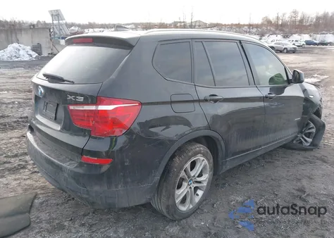 2016 BMW X3 xDrive35I из США, поврежденный, VIN 5UXWX7C55G0S16117